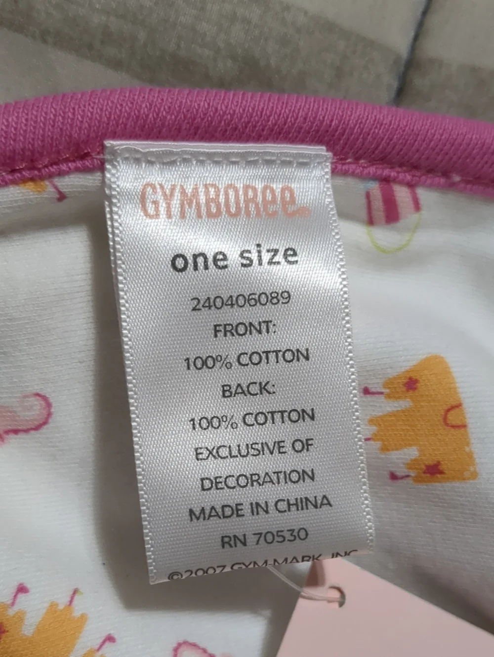 Gymboree  Castle Sea Horse Pail Shovel Reversible Pink Baby Blanket 2007 NWT